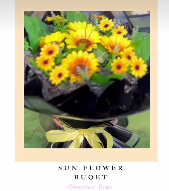 SUN FLOWER BUQET